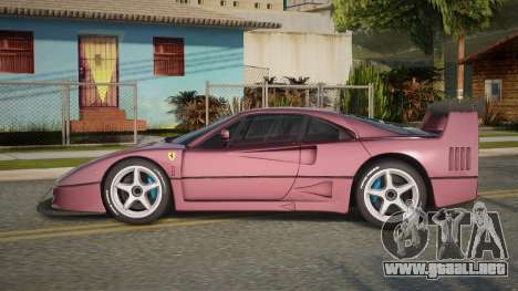 Ferrari F40 Nakimra para GTA San Andreas