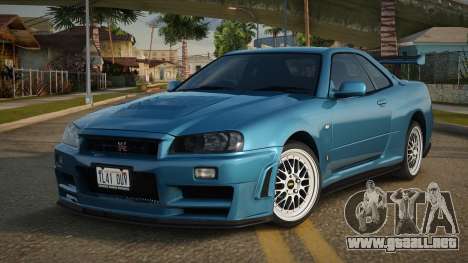 Nissan Skyline GT-R R34 Jatian para GTA San Andreas