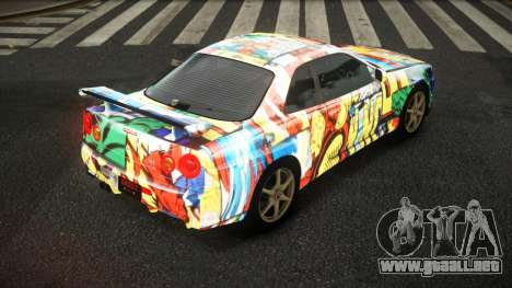 Nissan Skyline R34 Zoelly S12 para GTA 4