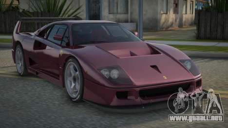 Ferrari F40 Nakimra para GTA San Andreas