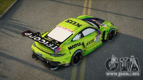 Porsche 911 (992.1) GT3R Manthey Racing 911 para GTA San Andreas