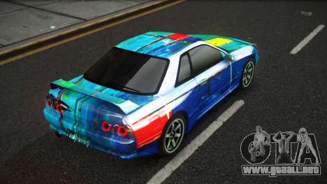 Nissan Skyline R32 Vierolas S9 para GTA 4