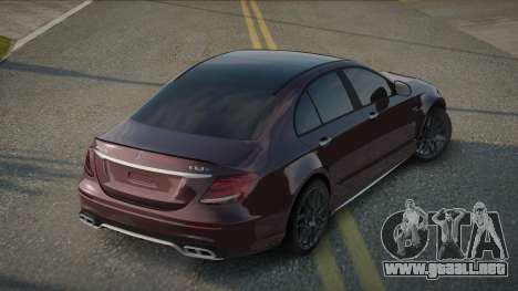 Mercedes-Benz E63S AMG Zasaria para GTA San Andreas