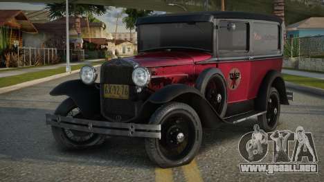 Ford Model A 30th para GTA San Andreas