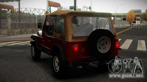 Jeep Wrangler Cinaxoled para GTA 4