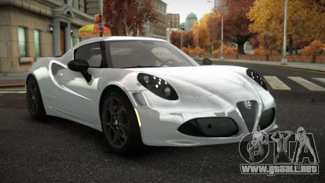 Alfa Romeo 4C Niraconah para GTA 4