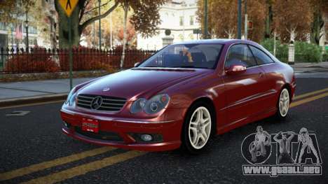 Mercedes-Benz CLK55 AMG Cawvin para GTA 4