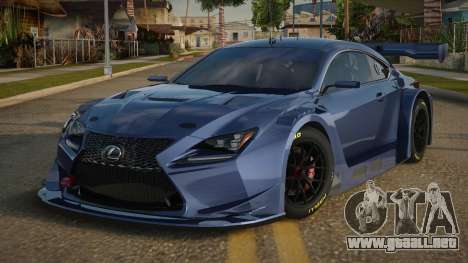 Lexus RC-F GT3 Kejody para GTA San Andreas