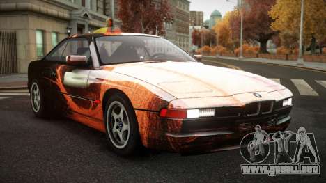 BMW 850CSi Ewgaria S4 para GTA 4