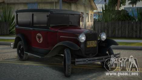 Ford Model A 30th para GTA San Andreas