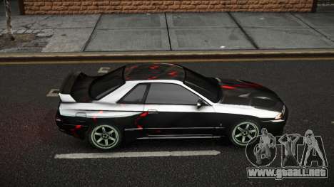 Nissan Skyline R32 Vierolas S1 para GTA 4