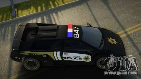 Lamborghini Diablo Police SA para GTA San Andreas