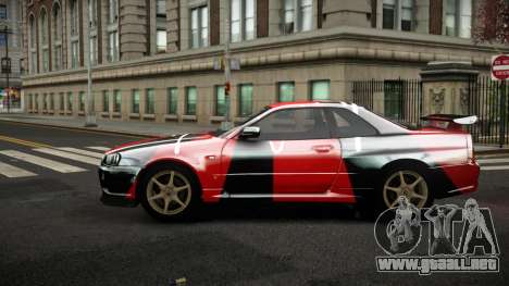 Nissan Skyline R34 Zoelly S11 para GTA 4