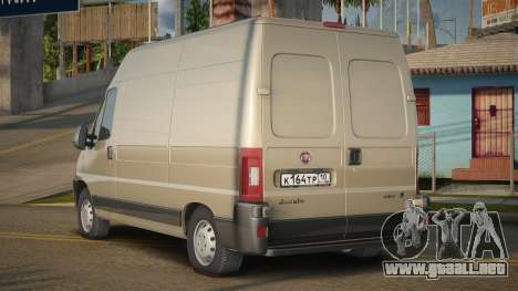 2005 Fiat Ducato Panel Van para GTA San Andreas