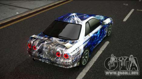 Nissan Skyline R32 Vierolas S11 para GTA 4