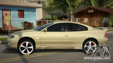 Holden Monaro Auvidlia para GTA San Andreas