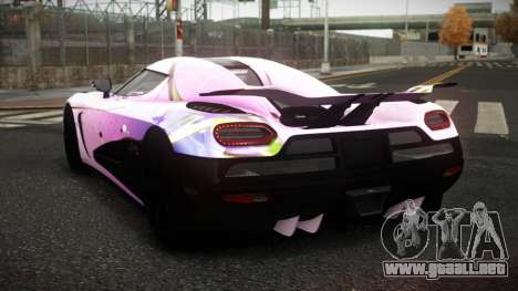 Koenigsegg Agera Elrahse S4 para GTA 4