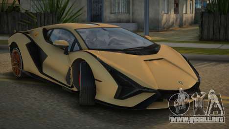 Lamborghini Sian Avesiley para GTA San Andreas