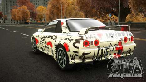 Nissan Skyline R32 Vierolas S5 para GTA 4