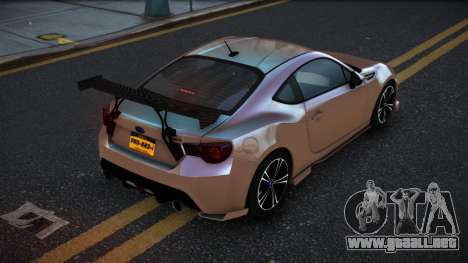Subaru BRZ Eltithy para GTA 4