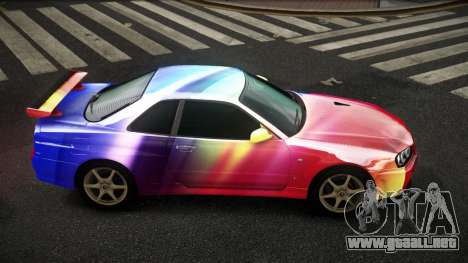 Nissan Skyline R34 Zoelly S4 para GTA 4