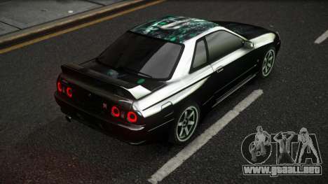 Nissan Skyline R32 Vierolas S2 para GTA 4