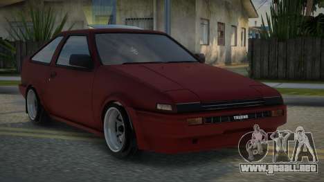 Toyota AE86 Isjelia para GTA San Andreas
