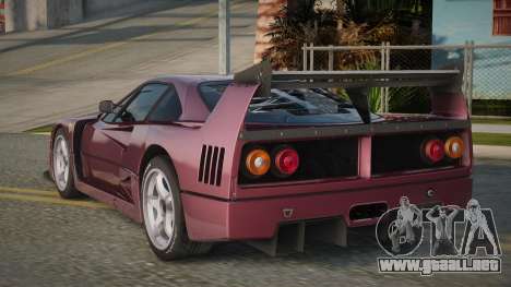 Ferrari F40 Nakimra para GTA San Andreas