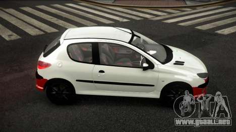 Peugeot 206 Dihinowos para GTA 4