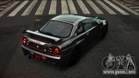 Nissan Skyline R34 Deskesopu para GTA 4