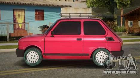 Fiat 126p Usliroth para GTA San Andreas