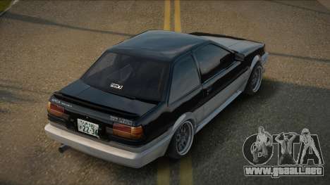 Toyota AE86 Jostian para GTA San Andreas