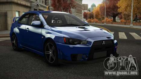 Mitsubishi Lancer Evolution X Atad para GTA 4
