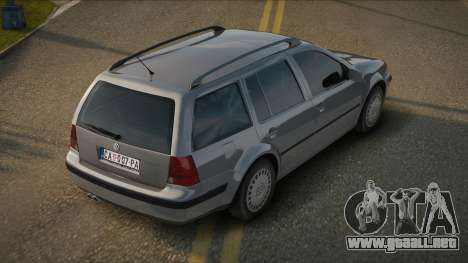 Volkswagen Golf Kamare para GTA San Andreas