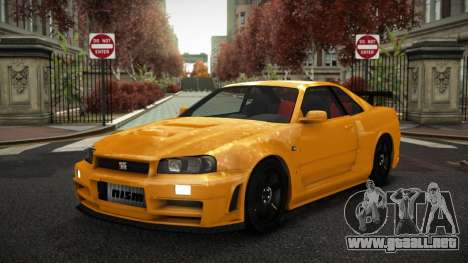 Nissan Skyline R34 Kibkitab para GTA 4