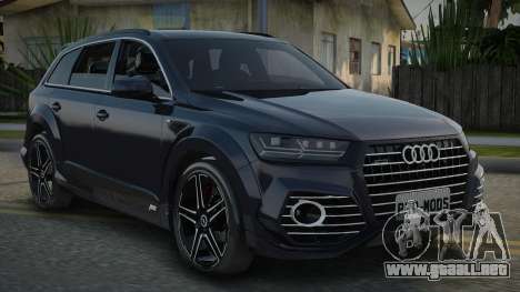 Audi SQ7 Vierdan para GTA San Andreas
