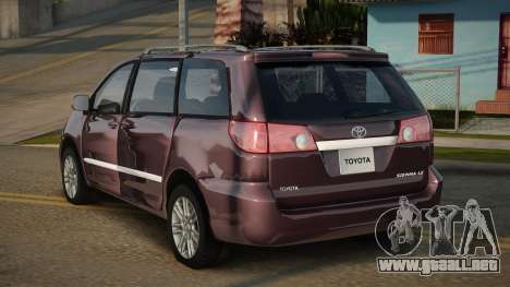 2006 Toyota Sienna para GTA San Andreas