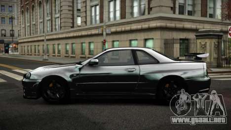 Nissan Skyline R34 Deskesopu para GTA 4