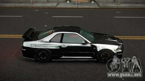 Nissan Skyline R34 Jopunoh para GTA 4