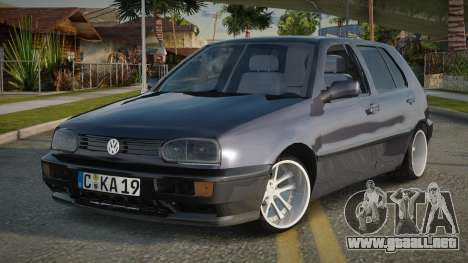 Volkswagen Golf Morson para GTA San Andreas