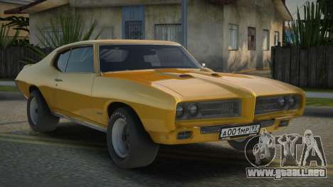 Pontiac GTO Sariaew para GTA San Andreas