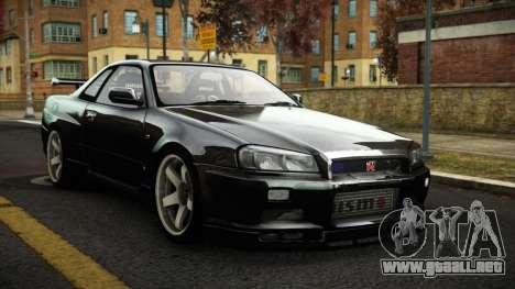 Nissan Skyline R34 Yiluveziv para GTA 4