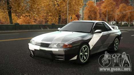 Nissan Skyline R32 Vierolas S10 para GTA 4
