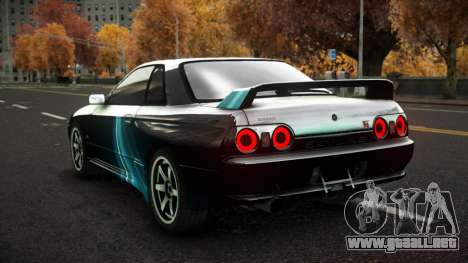 Nissan Skyline R32 Vierolas S3 para GTA 4