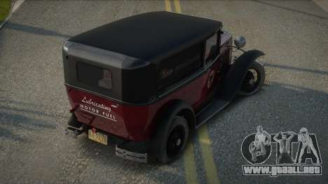 Ford Model A 30th para GTA San Andreas