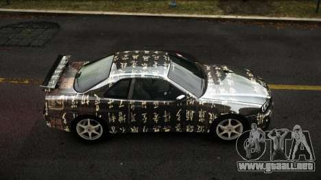 Nissan Skyline R34 Sahunlia S5 para GTA 4