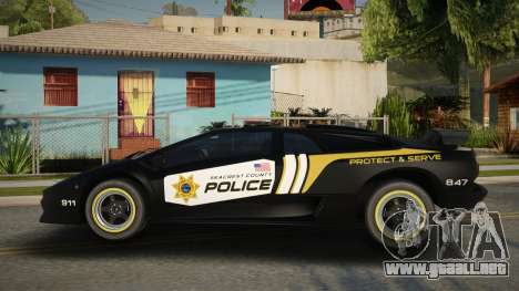 Lamborghini Diablo Police SA para GTA San Andreas
