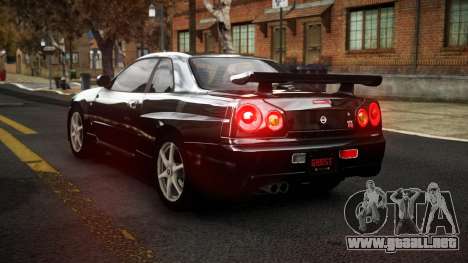 Nissan Skyline R34 Sahunlia S13 para GTA 4
