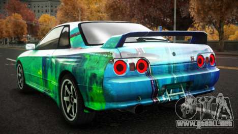 Nissan Skyline R32 Vierolas S9 para GTA 4