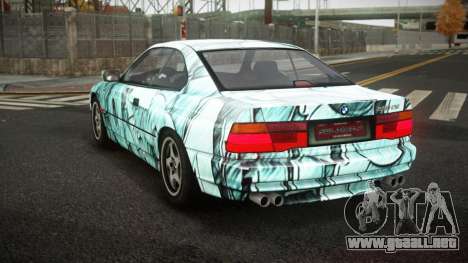 BMW 850CSi Ewgaria S12 para GTA 4